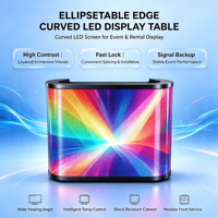 Écran LED flexible couleur pleine résolution 4K/8K HDR, étanche pour utilisation intérieure/extérieure - Écran de comptoir d'accueil pour hôtels et bars