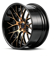 Jantes de voiture en aluminium forgé sur mesure JJSEES T6061 5x120 5x114.3 5x112 Roues 18 19 20 21 22 pouces pour BMW F12 F13 F20