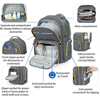Sacs d'ordinateur portable à chevrons 2023 imperméables pour adolescents