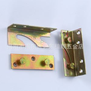 Connecteur de sommier Kai Shun en fer estampé, quincaillerie de meubles 004 - Product Image 4