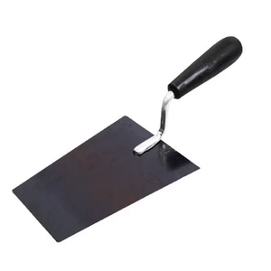 Truelle à plâtre en acier à haute teneur en carbone, lame plate, manche ergonomique en plastique, qualité industrielle pour travaux de maçonnerie - Product Image 3