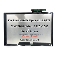 Écran tactile LCD FHD de 12 pouces avec numériseur pour Acer Switch Alpha 12 SA5-271