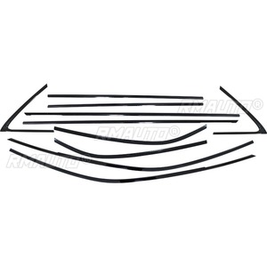 แถบตกแต่งหน้าต่างรถยนต์สแตนเลสกรอบประตูภายนอกสำหรับโตโยต้าคราวน์ 2005-2009 ชุดแต่งรถยนต์อุปกรณ์เสริม - Product Image 6