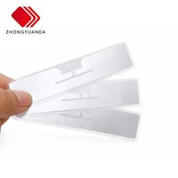 Étiquettes RFID personnalisables imprimables pour l'identification à longue distance, autocollants imperméables pour pare-brise de voiture, étiquettes RFID UHF
