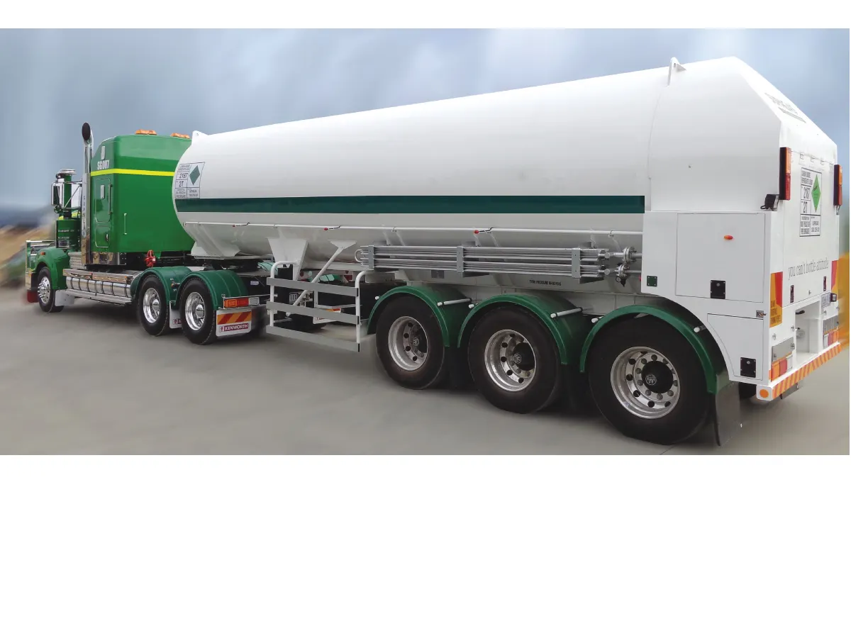 LNG Mobile Refueling Station For heavy cargo vehicles and passenger transport