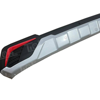 Pare-chocs de voiture en plastique ABS pour RAV4 2016-2018 Pare-chocs avant Pare-chocs arrière Grille Kit de carrosserie Accessoires