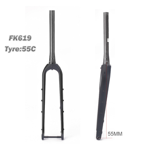 <span class=keywords><strong>Fourche</strong></span> de vélo Winowsports New Gravel 700*55C en carbone pour <span class=keywords><strong>cyclocross</strong></span> et VTT, 160/180 mm, pour <span class=keywords><strong>disque</strong></span>, moyeu Dynamo, pour vélo de gravier - Product Image 1