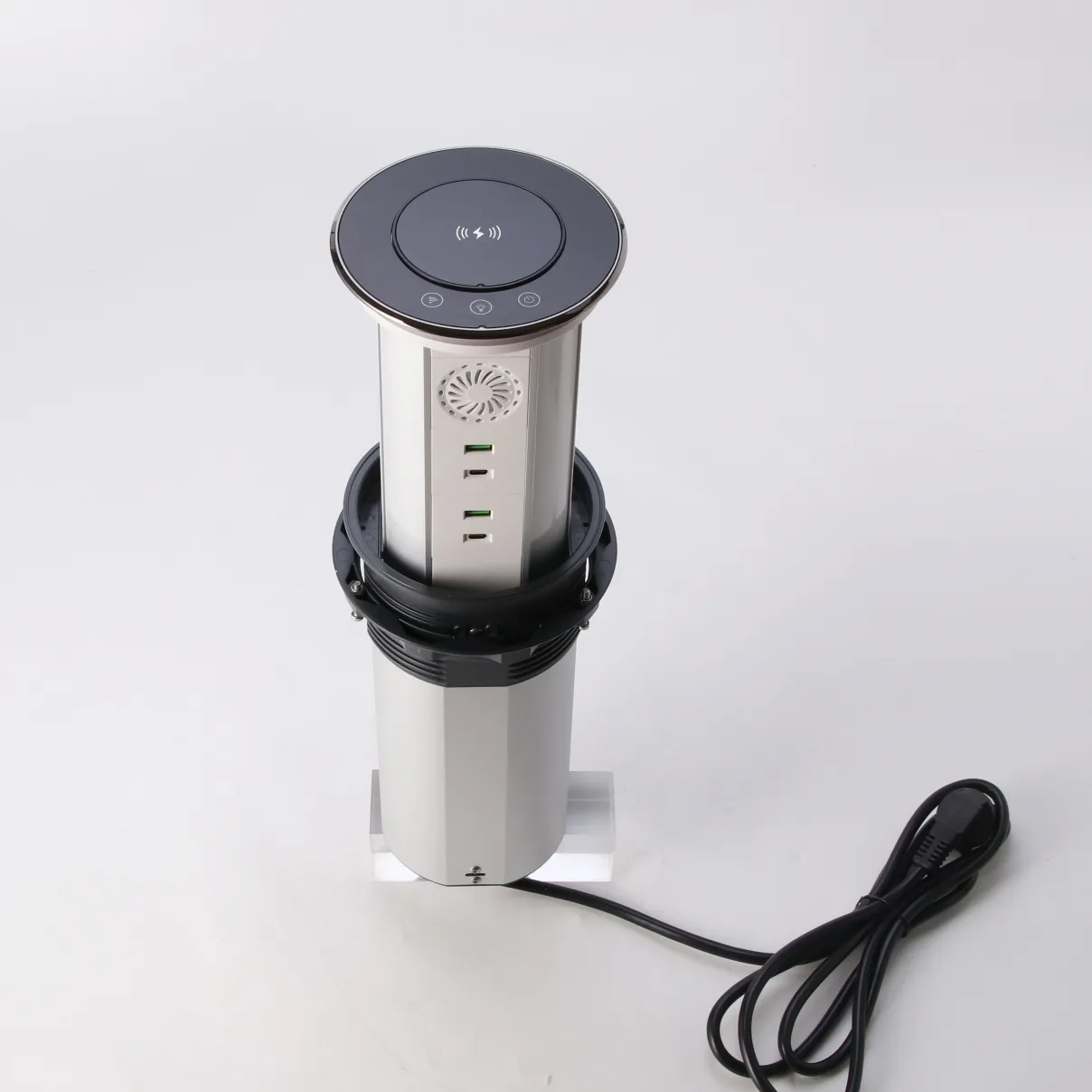 WIFI Automatic Pop up Socket Kitchen Pop up Socket with USB Wireless Audio