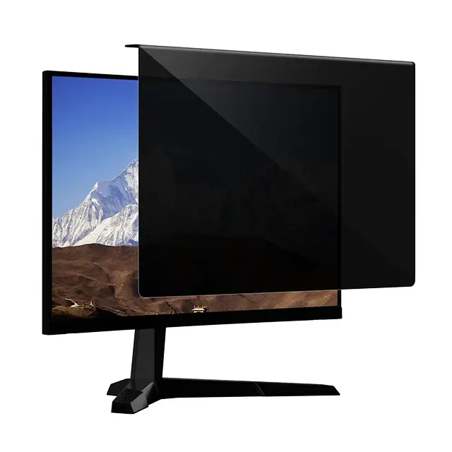 Easy Install Full Monitor Anti Glare 14 Inch  24 Inch Laptop Acrylic Screen Protector Privacy