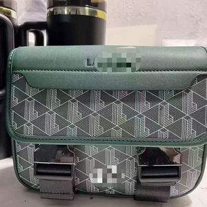 Borsa a Tracolla da Uomo in Ecopelle PU Stampa Coccodrillo, Borsa a Spalla Casual Monospalla <span class=keywords><strong>Messenger</strong></span> con Logo Personalizzato, Stile alla Moda per Estate e Primavera - Product Image 3