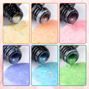 Mẫu miễn phí cao su cơ sở Gel đánh bóng nhãn hiệu riêng bán sỉ giá 10ml màu cao su cơ sở gel sơn móng tay - Product Image 2