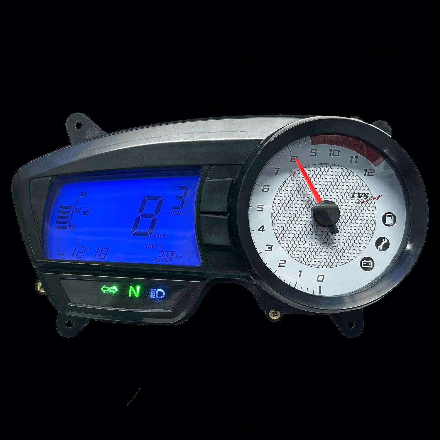 Apache Bike Tvs Apache 180 Digital Meter Price Upgrade Your Ride