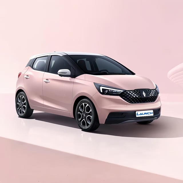 JMC EV3 4-Seater Mini Electric Hatchback Family-Focused New Energy Vehicle with EV Motor and Lithium Battery Made in China Hunan