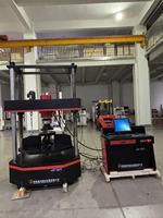 JK Computer Control System High Capacity 100KN-2000KN Cast Iron Manhole Cover Tensile Testing Machine Hydraulic Compression
