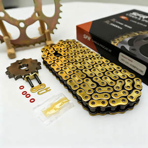 Kit de cadena y piñón de motocicleta SFR para <span class=keywords><strong>Honda</strong></span> Yamaha Suzuki Kawasaki 420 428 520 525 530 juego de transmisión de cadena de transmisión - Product Image 4