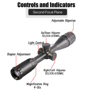 Nhà Máy Trực Tiếp Bravo 4-16x44aoeys Săn Bắn Ngoài Trời Quang Học Chiến Thuật Kính Thiên Văn Sight Nhôm Hợp Kim Phạm vi - Product Image 2