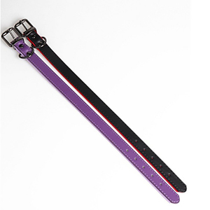 <span class=keywords><strong>Collar</strong></span> de Cuero Pu de <span class=keywords><strong>Color</strong></span> Puro con Hebilla de Hardware de Alta Calidad para Mascotas, Accesorios Modernos - Product Image 5