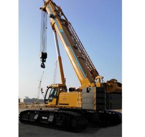 <span class=keywords><strong>Grue</strong></span> <span class=keywords><strong>sur</strong></span> chenilles polyvalente 55t XGC55T 57m pour travaux de terrassement, idéale pour les projets de centrales électriques - Product Image 4