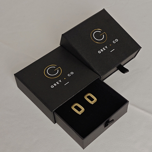 <span class=keywords><strong>2025</strong></span> ensemble d'emballage de boucle d'oreille rose écologique personnalisé de luxe boîte à bijoux et pochettes écologiques - Product Image 3