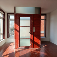 Ascenseur pour maison et villa, fourni par l'usine, ascenseur résidentiel en verre transparent pour duplex et grenier