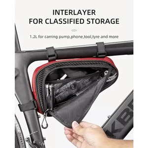Muestra Gratuita, Bolsa de Almacenamiento para Bicicleta, Bolsa para Herramientas de Reparación de Bicicletas, Bolsa para Porta Botellas de Agua para Bicicleta de Montaña - Product Image 6