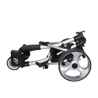 Carrello da Golf Elettrico Telecomandato in Alluminio - Design Leggero a 3 Ruote con Batteria agli Ioni di Litio, Autonomia di 20KM e Capacità di 36 Buche