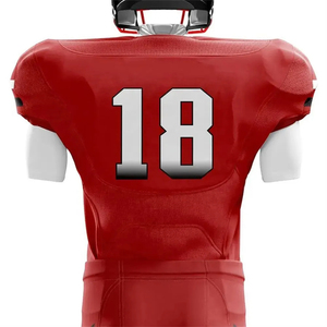 Low MOQ Wholesale Supplier American Football Uniform Wholesale Price Customized American Football Uniform - Product Image 6