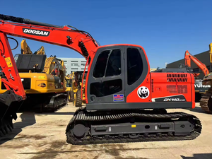 Excavadora de cadenas Doosan DX140LC-9C DX150LC usada, 90% nueva, capacidad de cazo de 1.2m, peso de 14 toneladas, motor, bomba, caja de cambios, engranajes - Product Image 2