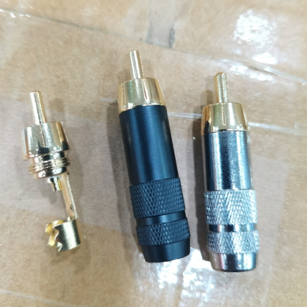 High Quality Gold Plated Rca Audio Plugs Plug Rca Connectors