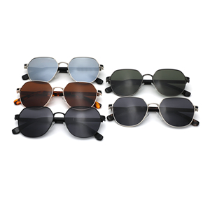 2025 venta al por mayor Unisex UV400 lentes gafas de sol Marco de acetato patillas de bambú gafas de sol para hombres Retro tonos logotipo personalizado gafas de sol - Product Image 1