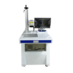 طابعة ليزر ألياف من نوع الطاولة، آلة نقش بالليزر 20 واط 30 واط 50 واط، ماكينة وسم بالليزر - Product Image 3