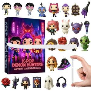 Linda, el Misterioso Cazador de Demonios de <span class=keywords><strong>K</strong></span>-pop, Desciende en el Calendario, Abre la Caja Sorpresa, Personaje con Temática de <span class=keywords><strong>Anime</strong></span> - Product Image 2