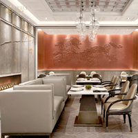 Fournisseur unique de mobilier de restaurant chinois, solutions d'aménagement intérieur personnalisées en 3D, hôtels, cafés