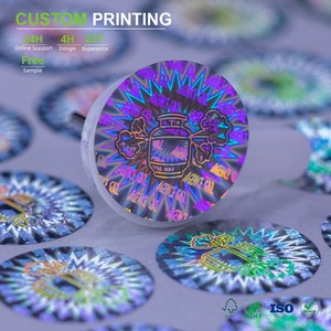 Etiquetas Personalizadas de Tamaño Estándar, Adhesivo Brillante Resistente al Agua para Impresión de Logotipos y Etiquetas - Product Image 1