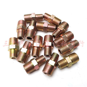 Réducteur de filetage externe hydraulique 4 2 pouces en acier haute pression, adaptateur à double filetage mâle pour équipement hydraulique - Product Image 5