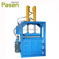 Presse à balles hydraulique manuelle pour déchets plastiques et carton