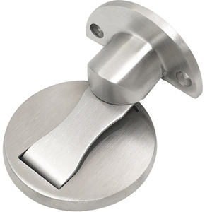 Stainless Steel Floor Door Catch 304A18 <b>Concealed</b> Pop Up For Wooden Doors And Bathrooms - Product Image 1