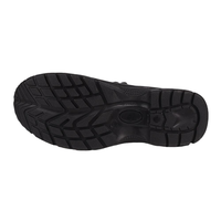 Bottes de travail unisexes AOXIANG avec semelle intermédiaire en acier – Embout en acier anti-perforation, tige en cuir véritable, pour usage en usine et construction