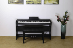 Bán Buôn Giá Điện Bàn Phím Phong Cách XH-8801 Màu Đen Thẳng Đứng 88-Bàn Phím Kỹ Thuật Số Đàn <span class=keywords><strong>Piano</strong></span> - Product Image 2