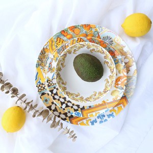 ชุดจานชามเซรามิกสไตล์นอร์ดิก ซีซิลีแคน ซีรีส์ สีสันสดใส สำหรับร้านอาหารและครัวเรือน - Product Image 2