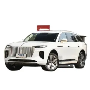 Kendaraan listrik mobil EV 660KM 2022 Hongqi EHS9 690km versi Qiyue 7 kursi kendaraan energi murni SUV Tiongkok