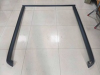 Kit de conversion de carrosserie pour pick-up, garniture de benne arrière en ABS, 3 pièces, couvre-bande de hayon pour Hilux Travo 2026+
