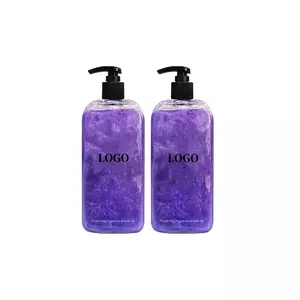 Gel de banho para cuidados com o corpo com perfume natural branqueador e esfoliante OEM/ODM