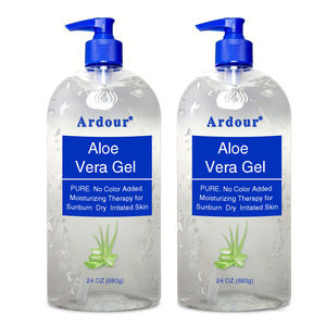 Gel d'aloe vera pour le visage, hydrate et nourrit, apaise les peaux sèches/démangeantes/irritées, anti-acné. - Product Image 3