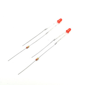Lampe néon LED 3 mm 220 V avec résistance pré-câblée pour <span class=keywords><strong>les</strong></span> indicateurs de signal d'alimentation et de carte de circuit - Product Image 1