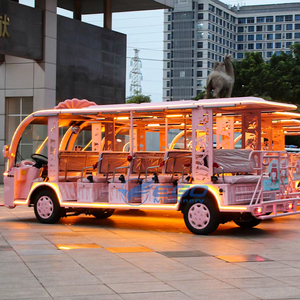 Nouveau bus touristique rose corail Dream Light, bus électrique de luxe personnalisé, bus de dessin animé attrayant à vendre - Product Image 3