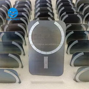Nieuw Ontwerp Bijgewerkte Portemonnee Magneet Toevoegen Magnetische Kaart Hoes N52 Magneten Voor Het Aansluiten Van Mobiele Telefoon En Portemonnee