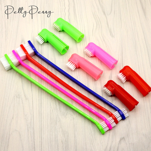 2024 nuevo producto Limpieza de dientes de perro <span class=keywords><strong>cepillo</strong></span> de dientes de perro Kit de cepillado de dientes de perro <span class=keywords><strong>cepillo</strong></span> de dientes de dedo - Product Image 6