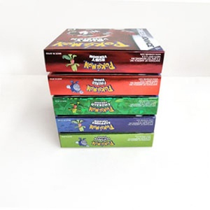 Boîte de jeu GBA de qualité supérieure en 5 couleurs : vert feuille, rouge feu, rubis, saphir, émeraude, finition holographique métallique - Product Image 3