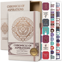 Carnet de Manifestation Personnalisé à Couverture Rigide avec Impression, Coffret Cadeau, Autocollants et Carnets Inspirants pour la Vente en Gros